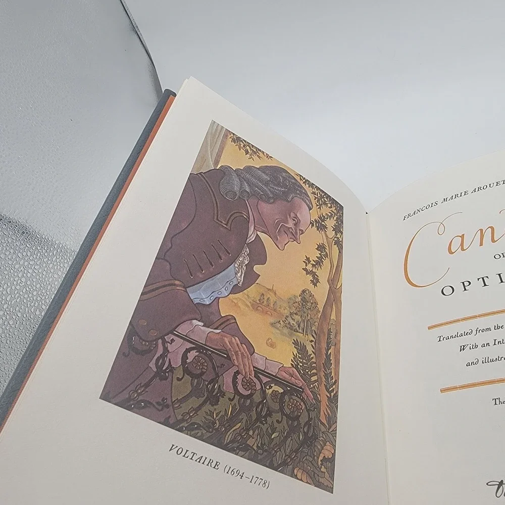 1977 Candide Voltaire Easton Press Collectors Edition Illustrated Leatherbound‎
